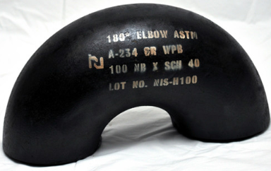 Elbow 180 degrees, A234 WPB