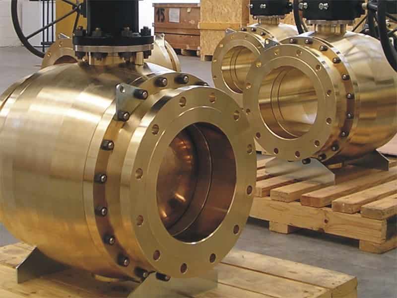 Trunnion Mounted Ball Valve A105