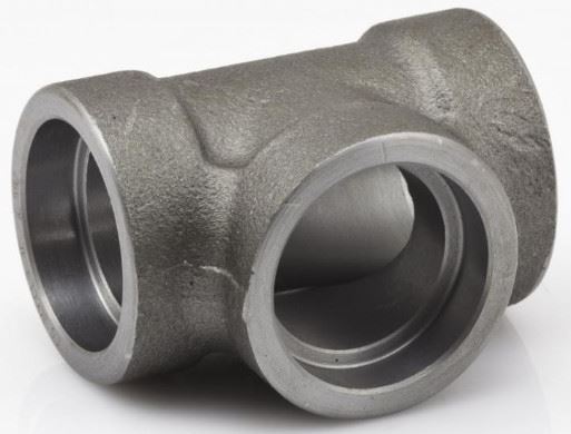 Straight Tee, A105, Socket weld